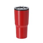 thermosbeker roestvrij staal nabry 580 ml - rood