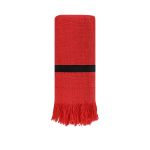 handdoek katoen 290 gr/m2 brisly - rood