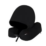 hooded kussen dolking - zwart