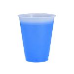 beker verranderd van kleur bij koude drank 500 ml - blauw