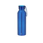 drinkfles recycled aluminium nomar 650 ml - blauw