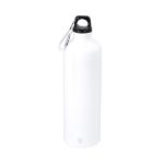 drinkfles recycled aluminium glaxon 800 ml - wit