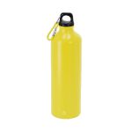 drinkfles recycled aluminium glaxon 800 ml - geel
