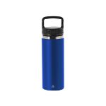 thermoskan recycled rvs nabrax 550 ml - blauw