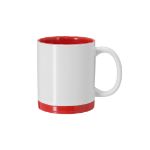 kermische sublimatie mok rayar 350 ml - rood