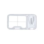 pillendoosje 4 compartimenten darkan