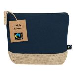 toilettas jute katoen rhilo fairtrade - marine