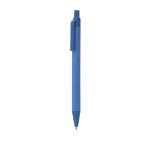 pen van gerecucleerd karton en tarwe stro pinix - licht blauw