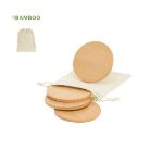 bamboe onderzetter set 4 stuks elmor