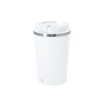 thermosbeker recycled rvs thira - wit