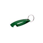 sleutelhanger opener recycled aluminium niken - groen
