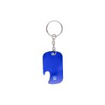 sleutelhanger opener recycled aluminium sawad - blauw