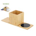 bamboe multifunctioneel pennenbakje deblik