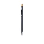 rubberised pen recycled aluminium kosif - grijs