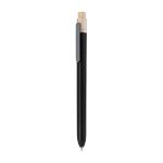 pen recycled abs pelnak met jumbo bvulling - zwart