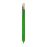 pen recycled abs pelnak met jumbo bvulling - groen