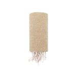 omslag handdoek recycled katoen dikky - beige