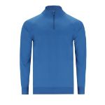 sweatshirt polyester ademend brer 200 gr/m2 s-xxl - blauw