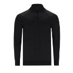 sweatshirt polyester ademend brer 200 gr/m2 s-xxl - zwart
