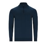 sweatshirt polyester ademend brer 200 gr/m2 s-xxl - marine