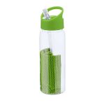 drinkfles r-pet met handdoek garyl 800 ml - licht groen