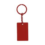 sleutelhanger roestvrij staal taraf - rood