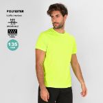 t-shirt polyester ademend 135 gr cocker xs-xxxl