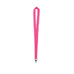 lanyard polyester cofmil - roze