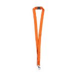 lanyard met veiligheidssluiting kappin - oranje