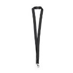 lanyard met veiligheidssluiting kappin - zwart