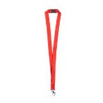 lanyard met veiligheidssluiting kappin - rood