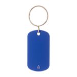 sleutelhanger ralutag recycled aluminium - blauw