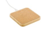 draadloze oplader bamboe en kurk crompe