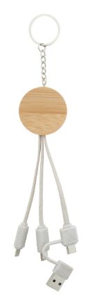 sleutelhanger met usb-oplaadkabel mugory