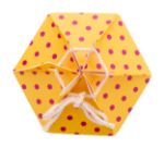 zeshoekige geschenkdoos hexacord m. custom made