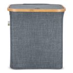 insideout opvouwbare mand met deksel sogne - grijs