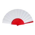 waaier plastic polyester - rood