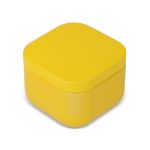 ananda plantaardige geurkaars in gerecycled blik - geel