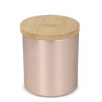 bhakti plantaardige geurkaars in gerecycled alumin - roze