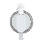 2-in-1 spray en schoonmaakdoek - wit