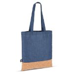 draagtas r-pet kurk 35 x 40cm - blauw
