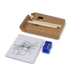 8-delige kleurset in kraft doosje