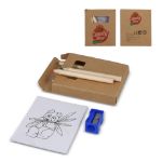 8-delige kleurset in kraft doosje