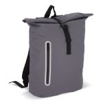 pu-gecoat r-pet 600d rolltop rugzak 20 liter - grijs