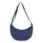 pu-gecoat r-pet 600d halve maan sling tas - blauw
