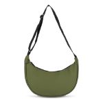 pu-gecoat r-pet 600d halve maan sling tas - groen