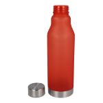 r-pet drinkfles mat 600 ml - rood
