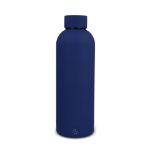 alchemy drinkfles recycled rvs soft touch 500 ml - blauw