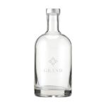 helsinki waterfles met schroefdop 700 ml - zilver