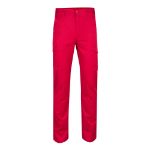 stretch broek met meerdere zakken maten 34-64 - rood